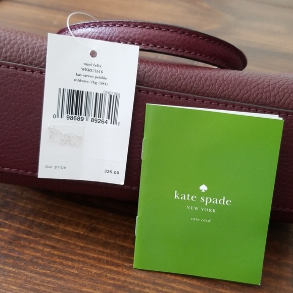 Kate Spade Mini Felix Leather & Suede Satchel - Picture 4 of 7